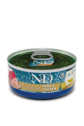 N&D CAT NATURAL TUNA & CHICKEN