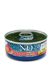 N&D CAT NATURAL TUNA & SALMON