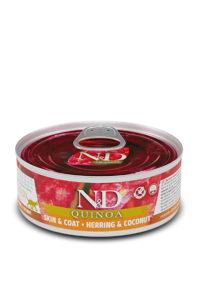 N&D CAT QUINOA HERRING & COCONUT