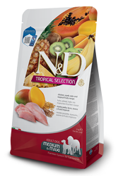 N&D DOG TROPICAL SELECTION Adult Pollo - Medium Maxi - 2kg