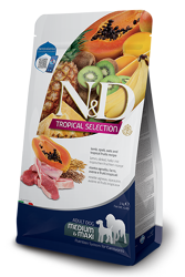 N&D DOG TROPICAL SELECTION Adult Agnello - Medium Maxi - 2kg