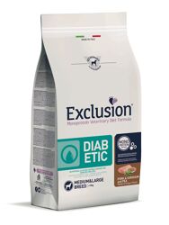 DIABETIC Adult Maiale, Sorgo e Piselli - Medium Large - 2kg