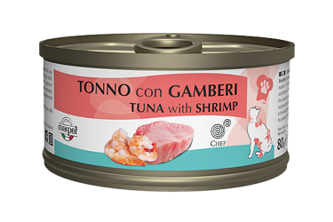 Marpet Chef - Tonno con Gamberi - 80g