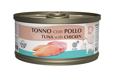 Marpet Chef - Tonno con Pollo - 80g