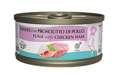 Chef - Tonno con Prosciutto di Pollo - 80g