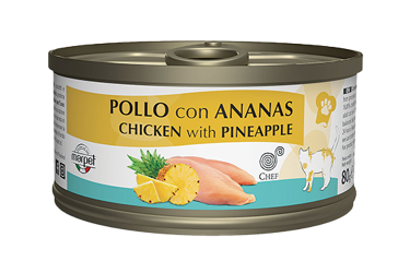 Marpet Chef - Pollo con Ananas - 80g