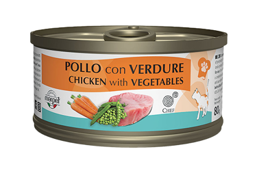 Chef - Pollo con Verdure - 80g