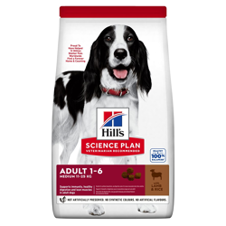 Hill's Science Plan Adult Agnello e Riso - Medium - 2.5kg