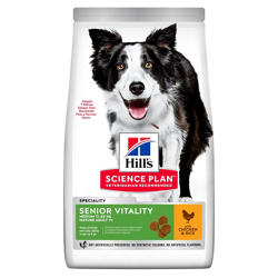 Hill's Science Plan Senior Vitality Mature Adult 7+ Pollo e Riso - Medium - 12kg