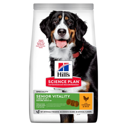Hill's Science Plan Senior Vitality Mature Adult 7+ Pollo e Riso - Large - 12kg