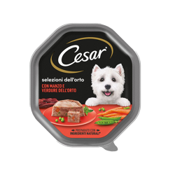 Cesar Dog Selezioni dell'Orto-Manzo e Verdure-150g
