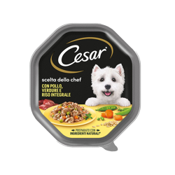 Cesar Dog Scelta dello Chef -Pollo Riso e Verdure-150g