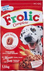 Frolic Complete Dog- Manzo Carote e Cereali-1,5kg