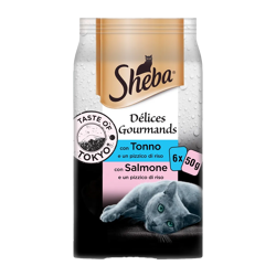 Sheba Délices Gourmands- Taste of Tokyo Cat Busta Multipack -6x50g