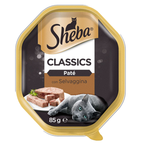 Sheba Patè Classics, Selvaggina, 85g