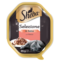 Sheba Selezioni in Salsa -Manzo-85g