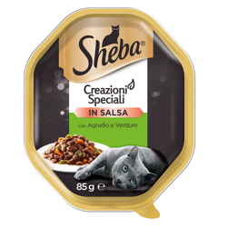 Sheba Creazioni Speciali -Agnello e Verdure-85g