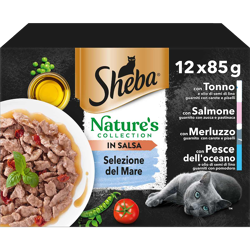 Sheba Nature's Collection -Selezione Del Mare in Salsa -12x85g