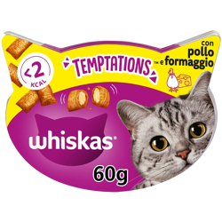 Whiskas Temptations -Pollo-60g