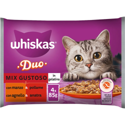 Whiskas Duo Mix gustoso -4x85g