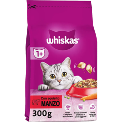 Whiskas Croccantini Adult 1+ -Manzo-300g