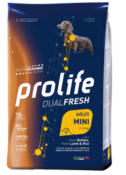 Prolife Dualfresh Adult Bufalo,Agnello E Riso-Mini-2kg