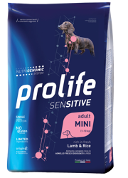 Prolife Sensitive Adult Agnello E Riso-Mini-2kg