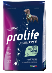 Prolife Grainfree Sensitive Adult Pesce e Patate-Mini-600g