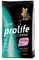Prolife Lifestyle Kitten -Salmone E Riso-1.5kg