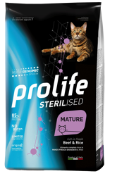 Prolife  Sterilised Mature -Manzo e Riso-400g