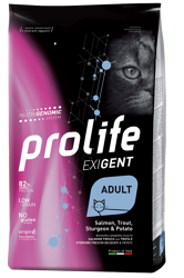 Prolife Exigent Adult -Salmone,Trota,Storione e Patate-400g