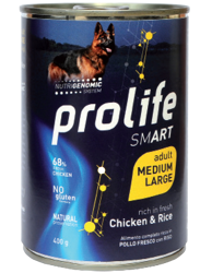 Prolife Smart Adult Medium/Large-Pollo E Riso -800g