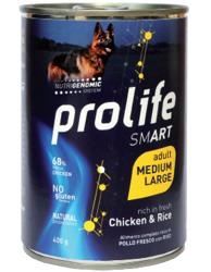 Prolife Smart Adult Medium/Large-Pollo E Riso -400g