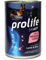 Prolife Smart Adult Medium/Large-Agnello E Riso -400g