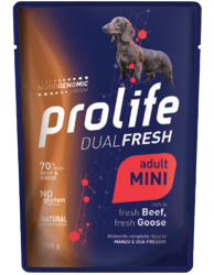 Prolife Dualfresh Adult Mini-Manzo E Oca-100g