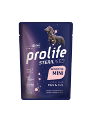 Prolife Sterilised Sensitive Mini-Maiale & Riso-100g