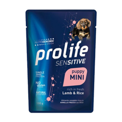Prolife Sensitive Puppy Mini-Agnello E Riso-100g