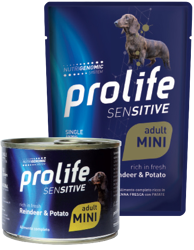 Prolife Sensitive Adult Mini-Renna E Patate-200g