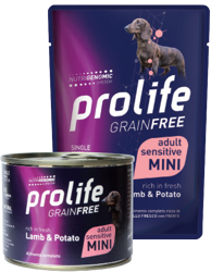 Prolife Grainfree Sensitive Adult Mini -Agnello E Patate-200g