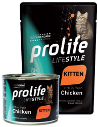 Prolife Lifestyle Kitten -Pollo-200g