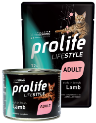 Prolife Lifestyle Adult -Agnello-85g