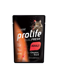 Prolife Dualfresh Adult -Pollo E Anatra-85g
