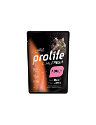 Prolife Dualfresh Adult -Agnello E Manzo-85g