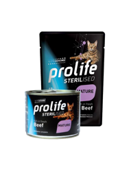 Prolife Sterilised Mature -Manzo-85g