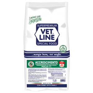 VET LINE Accrescimento, Pollo, 3kg