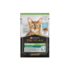 Pro Plan Mousse Nutri Savour Steilised -Merluzzo-75g