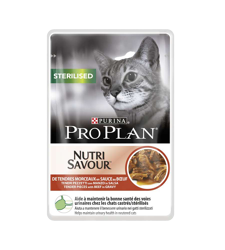 Purina Pro Plan Nutri Savour 85g - Sterilised -Manzo