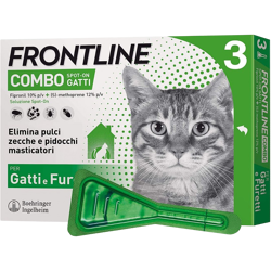 Frontline Combo Gatti - 3 Pipette