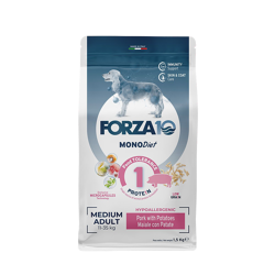 Forza10 Diet Low Grain Maiale con Patate - Medium  - 1.5kg