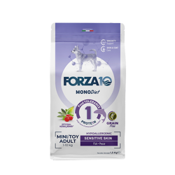 Forza10 Diet Sensitive Skin Pesce - Mini&Toy Adult - 1.5kg